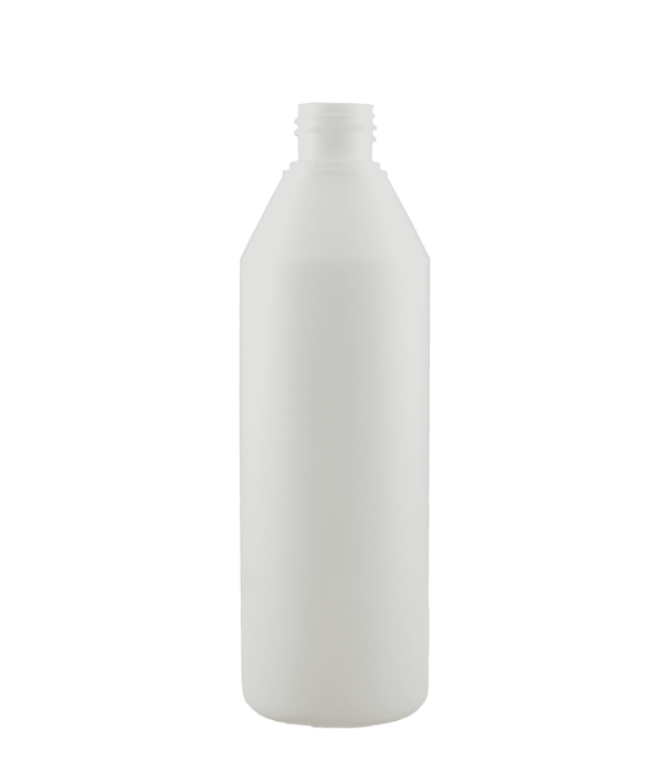 500 ml plastflaske 28 mm kapsel