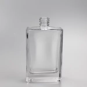 100 ml kantet lux glasflaske
