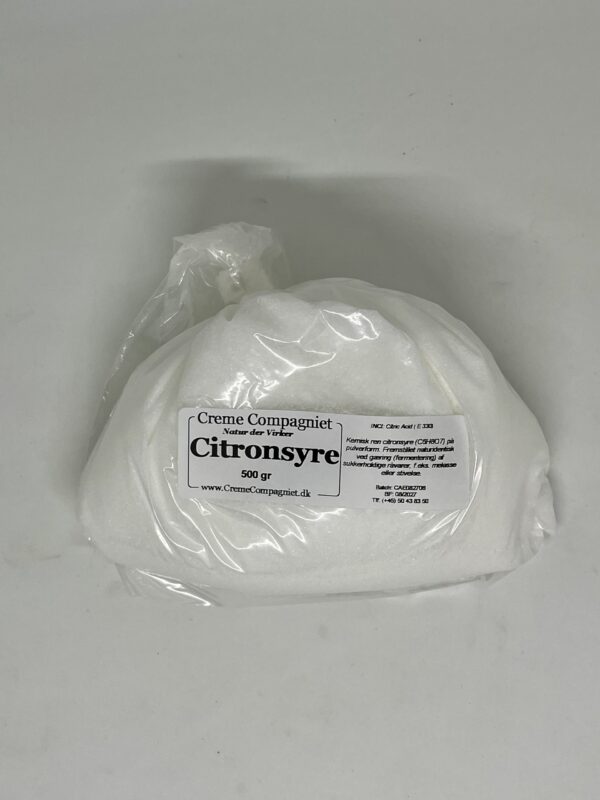 Citronsyre 500 gr