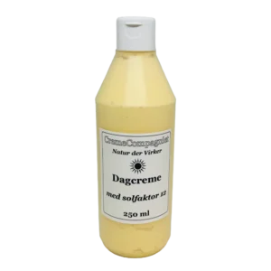 Dagcreme med solfaktor 12 250 ml Genfyldning