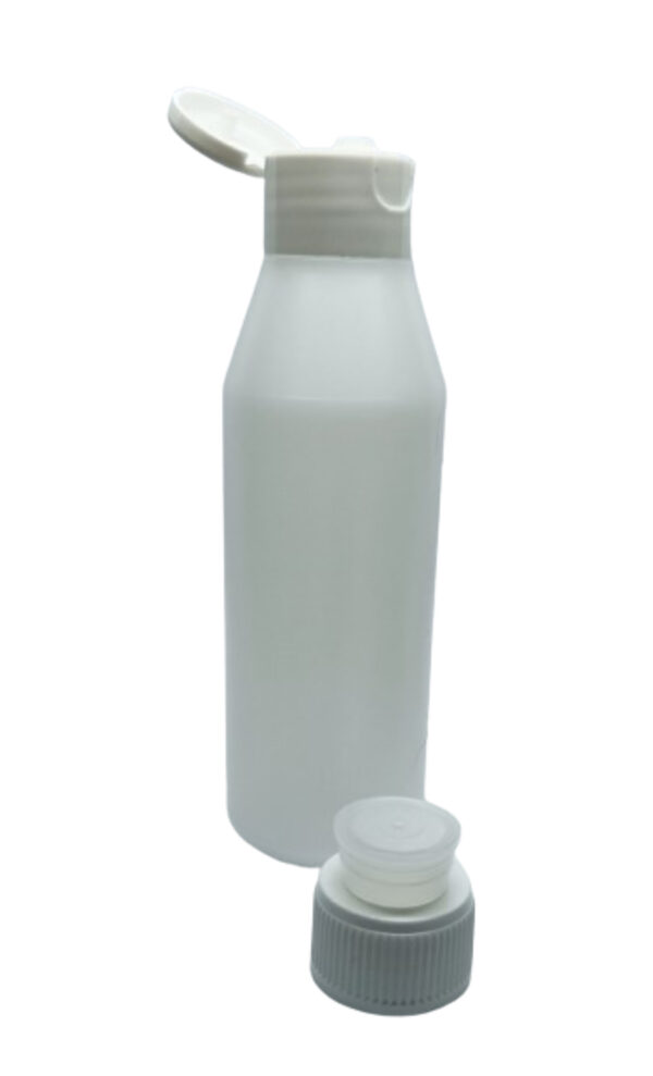 100 ml mat plastflaske + låg