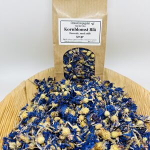 Kornblomster Blå, med stilk