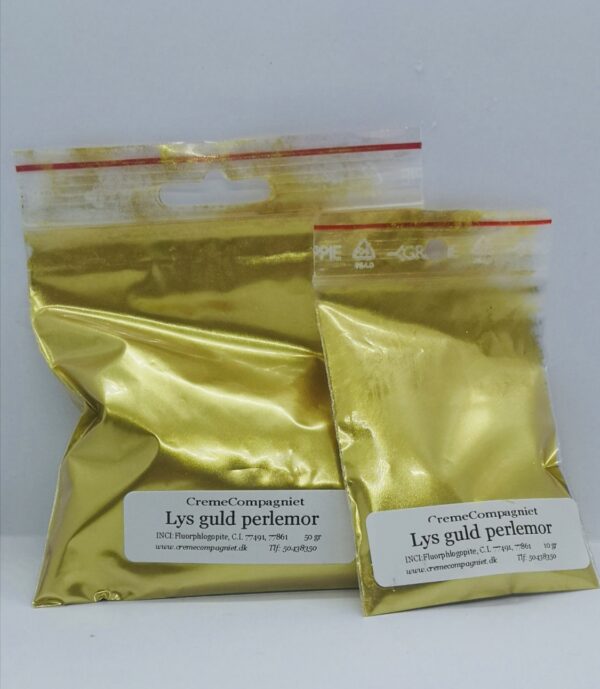 Lys guld perlemor farve - Image 2