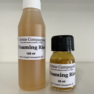 Foaming rice