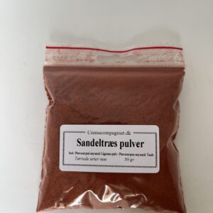 Sandeltræ pulver