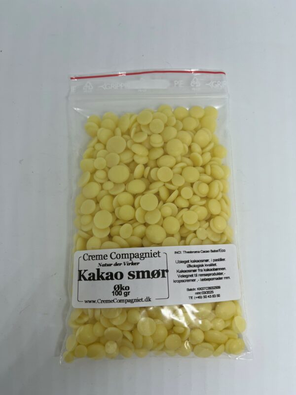 Kakaosmør i pastiller ØKO