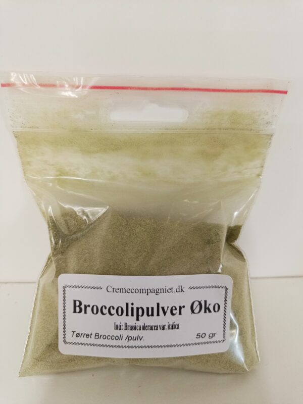 Broccolipulver Øko.