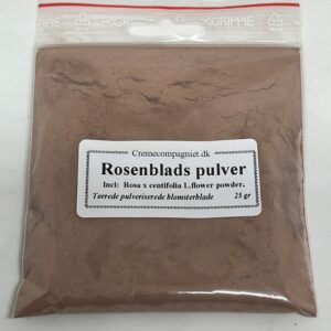 Rosenblad pulver