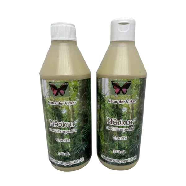 Hårkur med Hampeolie & Grøn Te - 250 ml