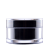 50 ml krukke sort plast.