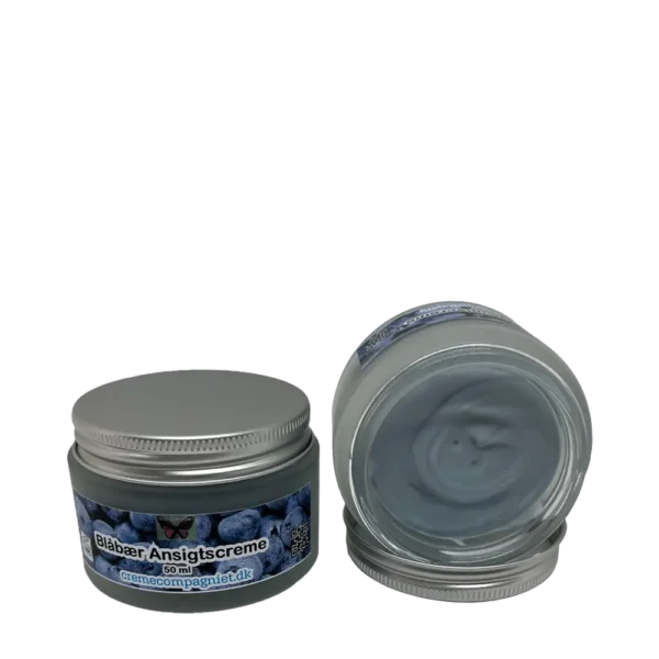 Ansigstcreme med Blåbær Ingefærblomst og Ylang - 50ml