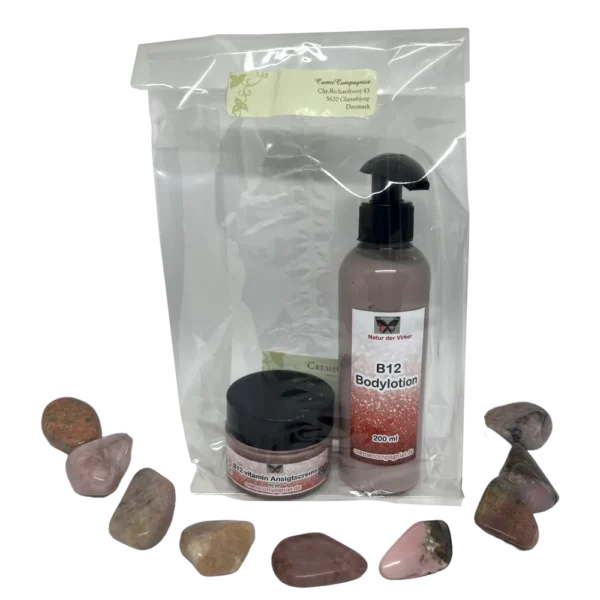 Gave-sæt B12-vitamin creme & lotion