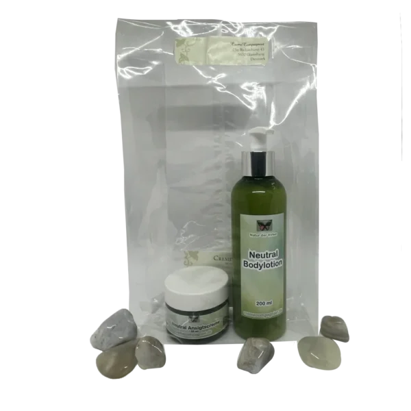 Gave-sæt: Neutral creme & lotion