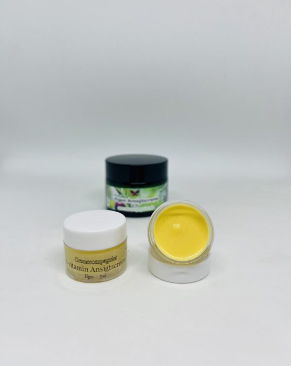 Ansigtscreme med A-vitamin: Figen / 10 ml - Image 2
