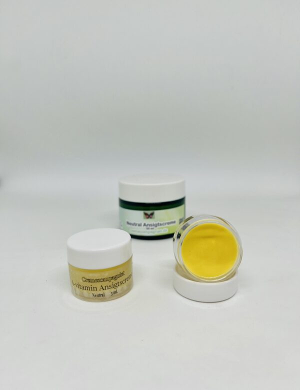 Ansigtscreme med A-vitamin: Neutral / 10  ml - Image 2