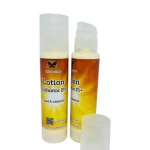 Sollotion med faktor 21- Hibiscus & Rabarber - 200 ml