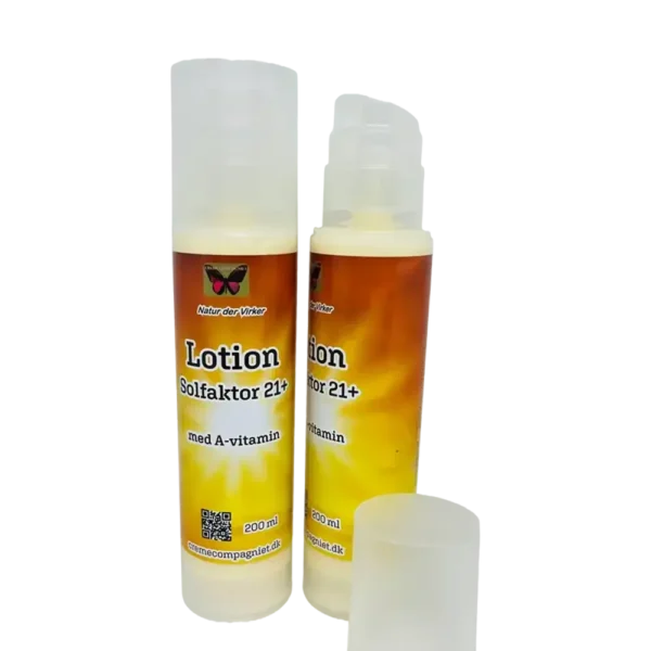 Sollotion med faktor 21- Hibiscus & Rabarber - 200 ml